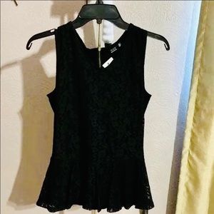 NWT Saks Fifth Avenue peplum top